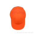 Caps de camionneur orange personnalisés